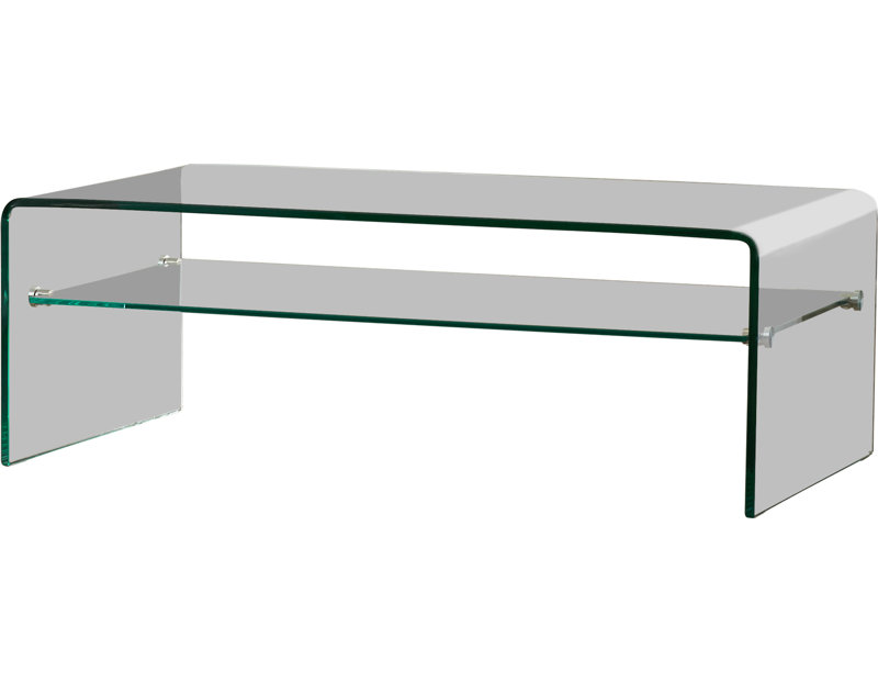 Wade Logan Glass Coffee Table & Reviews Wayfair